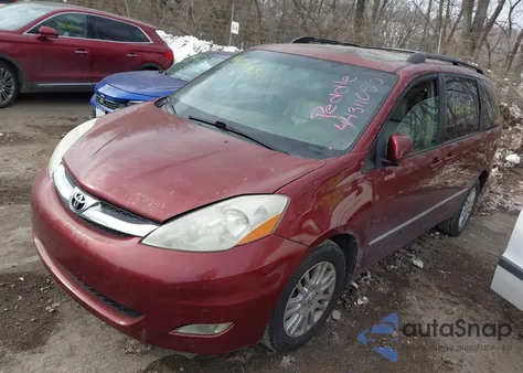 2009 Toyota Sienna Limited from USA, damaged, VIN 5TDBK22C09S022418